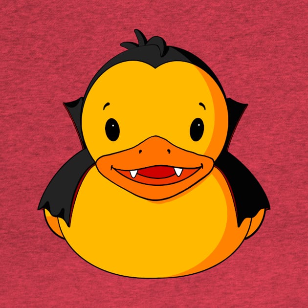 Vampire Rubber Duck by Alisha Ober Designs